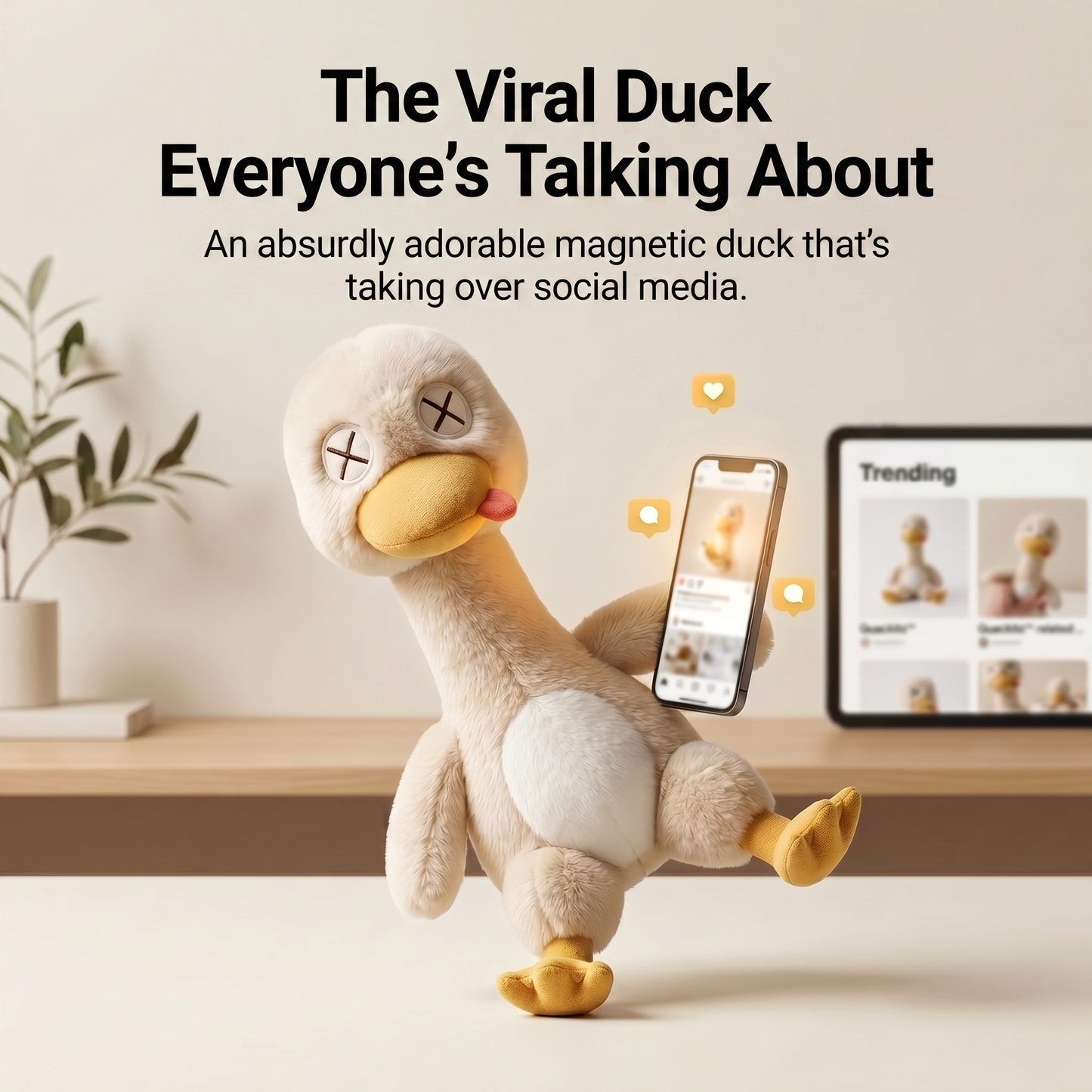 Magnetic Stress Relief Duck